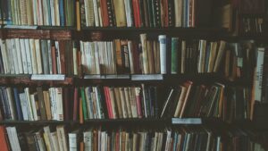 bookcase, books, bookshelves